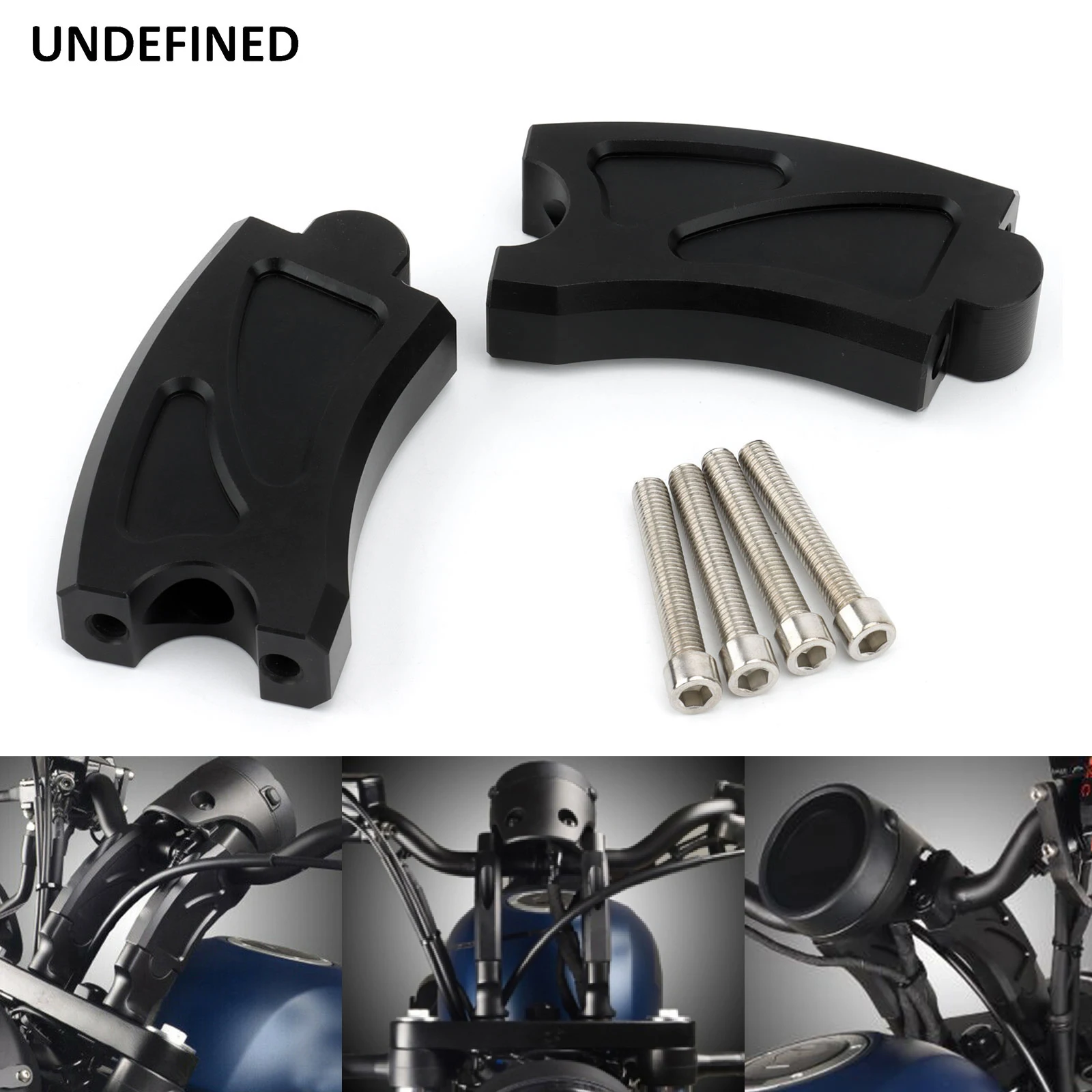 Motorcycle Handle Bar Riser Kit Handlebar Lift Clamps Adaptor For Honda Rebel CMX500 CMX300 CMX 300 500
Motorcycle Handle Bar Riser Kit Handlebar Lift Clamps Adaptor For Honda Rebel CMX500 CMX300 CMX 300 500