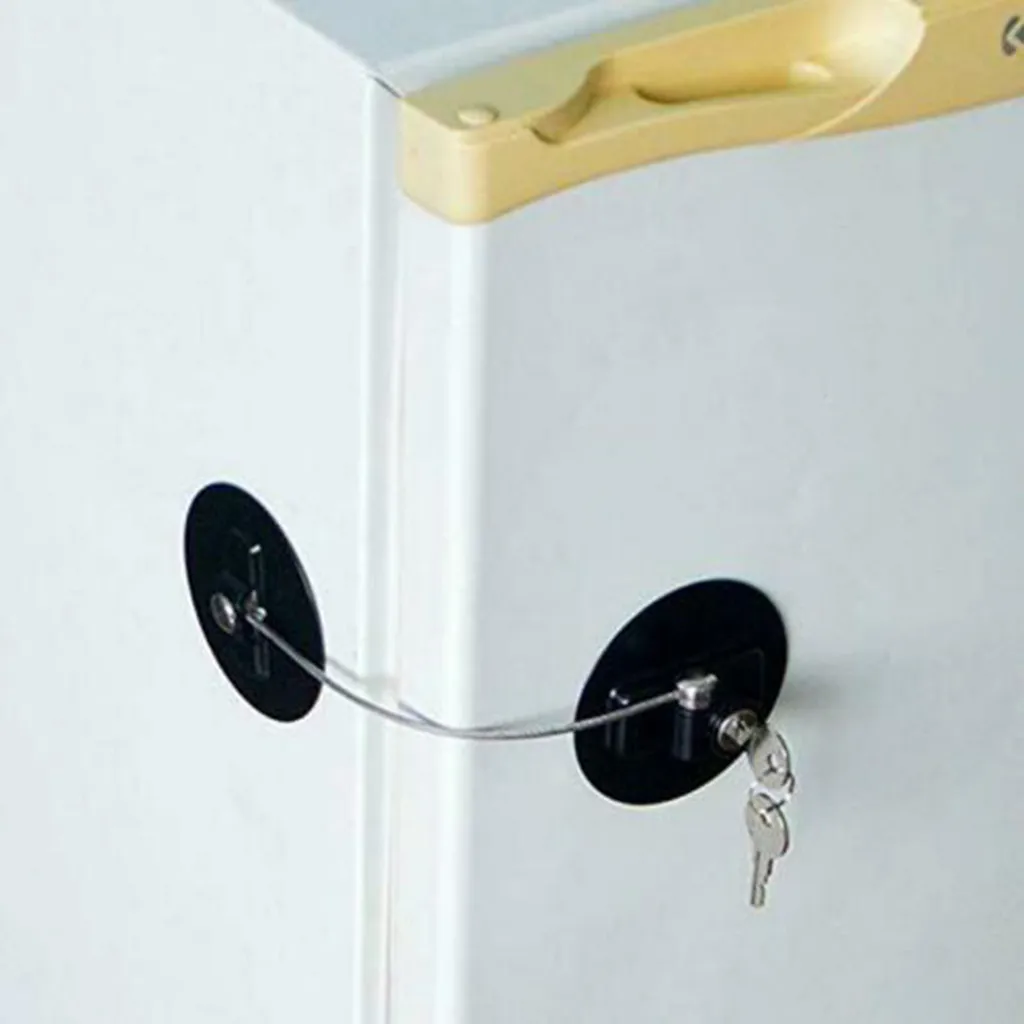 Фото Блокиратор для детской безопасности замки ящиков холодильников дверей шкафов