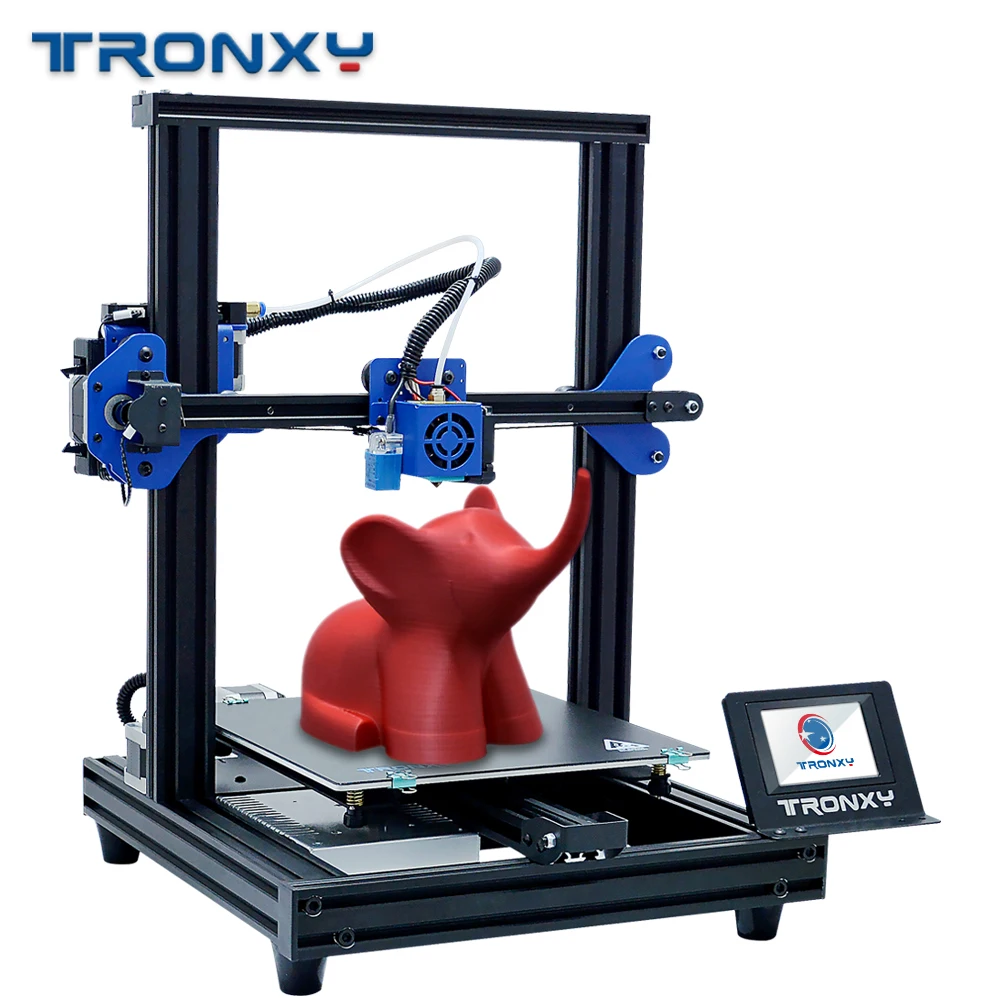 3D-принтер Tronxy XY-2 PRO бесшумная материнская плата FDM с титановым Экструдером 1 75 мм
