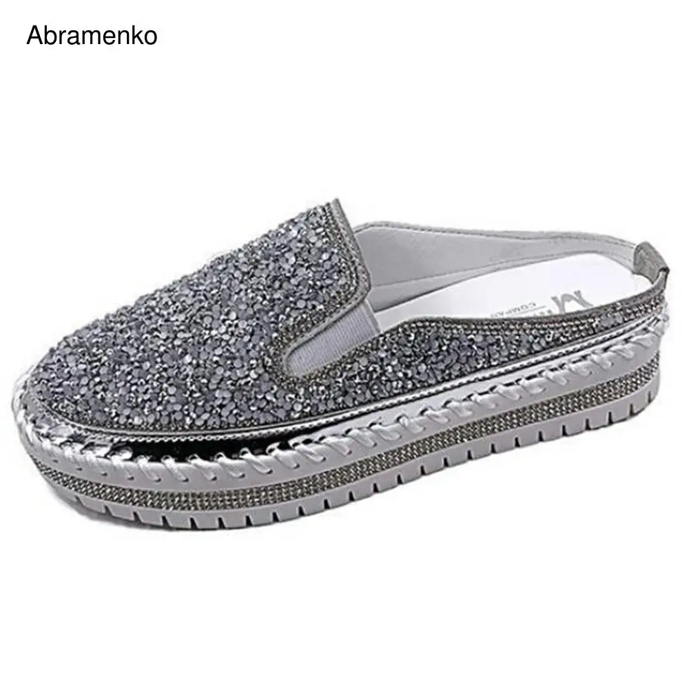 Rhinestone Women Slippers Summer Shoes Crystal Diamond Bling Beach Slides Sandals Casual Slip On Zapatillas Mujer Size 35-40
Rhinestone Women Slippers Summer Shoes Crystal Diamond Bling Beach Slides Sandals Casual Slip On Zapatillas Mujer Size 35-40