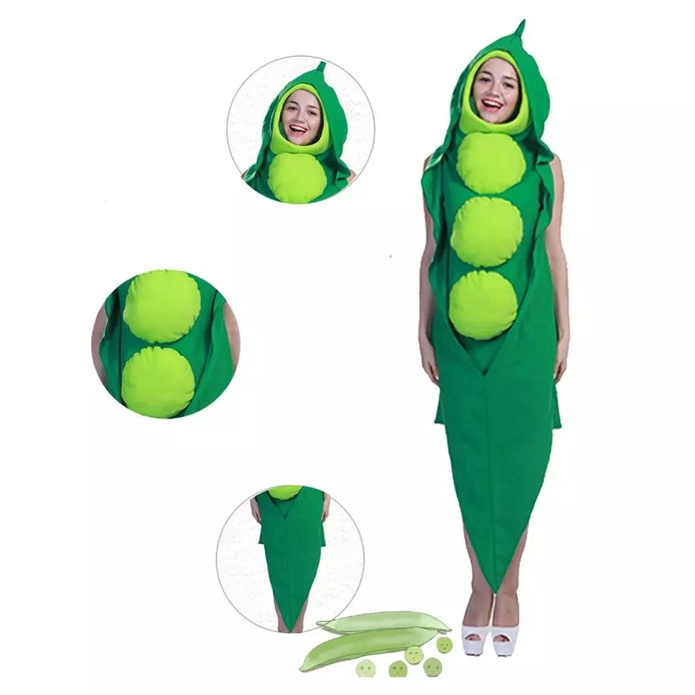 Food pea Cosplay Costume Holiday Party Stage Performance Costume Halloween Costume One Piece cute Costume Christmas Piece
Food pea Cosplay Costume Holiday Party Stage Performance Costume Halloween Costume One Piece cute Costume Christmas Piece
