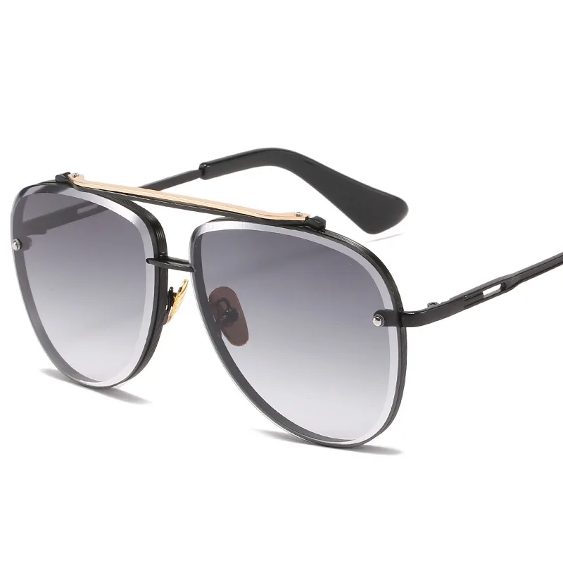 Fashion Classic Sunglasses Ladies Personality Design Retro Punk Double Beam Luxruy Trend Luxury Pilot Glasses Accessories Gifts
Fashion Classic Sunglasses Ladies Personality Design Retro Punk Double Beam Luxruy Trend Luxury Pilot Glasses Accessories Gifts