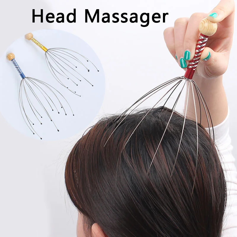 1/2Pcs Head Massager Anti-Stress Scores Octopus Head Scalp Relaxation Massage Pain Relief Body Release Relaxing Health Care Tool
1/2Pcs Head Massager Anti-Stress Scores Octopus Head Scalp Relaxation Massage Pain Relief Body Release Relaxing Health Care Tool