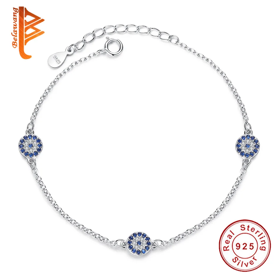 Wholesale 5PCS 925 Sterling Silver Demon Eye Bracelet Original Lucky Three Circle Chain Bracelets For Women Birthday Jewelry
Wholesale 5PCS 925 Sterling Silver Demon Eye Bracelet Original Lucky Three Circle Chain Bracelets For Women Birthday Jewelry