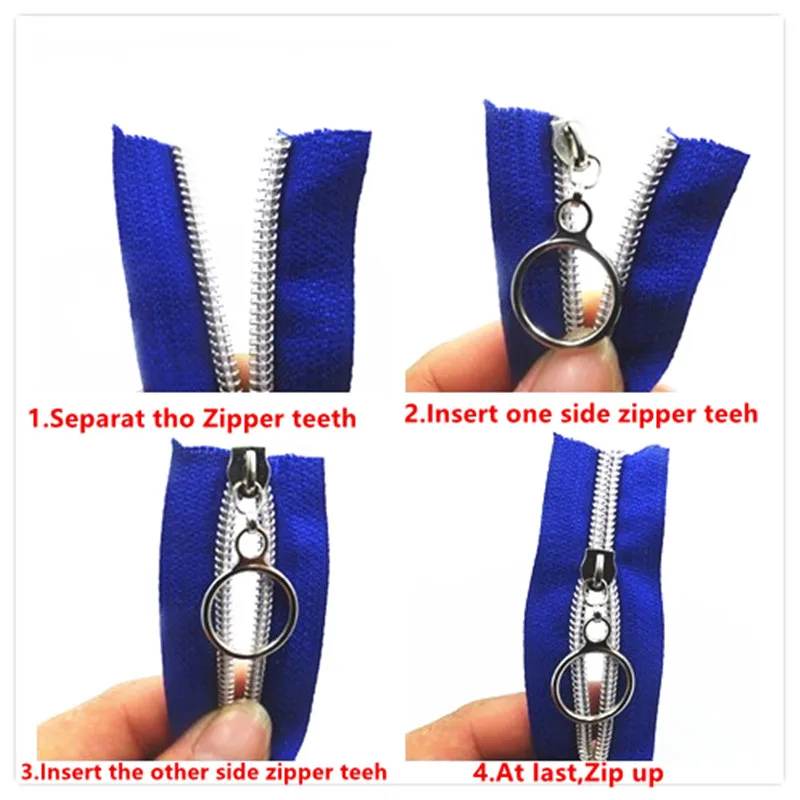5M 10Pcs Slider 5#Colored Golden Tooth Nylon Zipper Coil Code Decoration Luggage Garment Purse Bags DIY Home Sewing Accessories
5M 10Pcs Slider 5#Colored Golden Tooth Nylon Zipper Coil Code Decoration Luggage Garment Purse Bags DIY Home Sewing Accessories