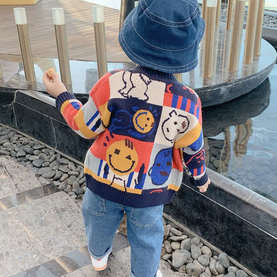 Kids Spring Wear Cotton Sweater 2020 New Children Baby Kids Girl Boy Knitted Sweater Cardigan Tops Outfit Colorful Sweater
Kids Spring Wear Cotton Sweater 2020 New Children Baby Kids Girl Boy Knitted Sweater Cardigan Tops Outfit Colorful Sweater