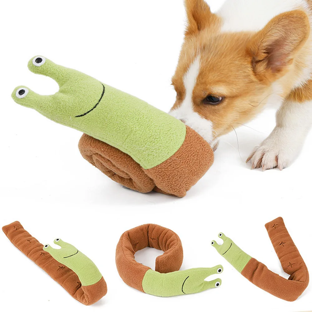 Educational Slow Food Training Snail Shaped Fleece Sniffing Soft Pet Interactive Supplies Sound Puppy Dog Puzzle Nose Work Toys
Educational Slow Food Training Snail Shaped Fleece Sniffing Soft Pet Interactive Supplies Sound Puppy Dog Puzzle Nose Work Toys