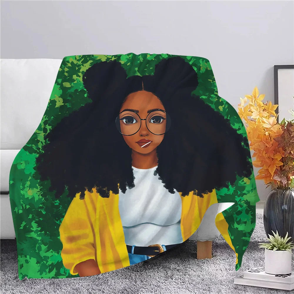 CLOOCL Cartoon Afro Girl Flannel Blanket 3D Printing Throw Blanket Adult Home Decor Bedspread Sofa Bedding Quilts Drop Shipping
CLOOCL Cartoon Afro Girl Flannel Blanket 3D Printing Throw Blanket Adult Home Decor Bedspread Sofa Bedding Quilts Drop Shipping