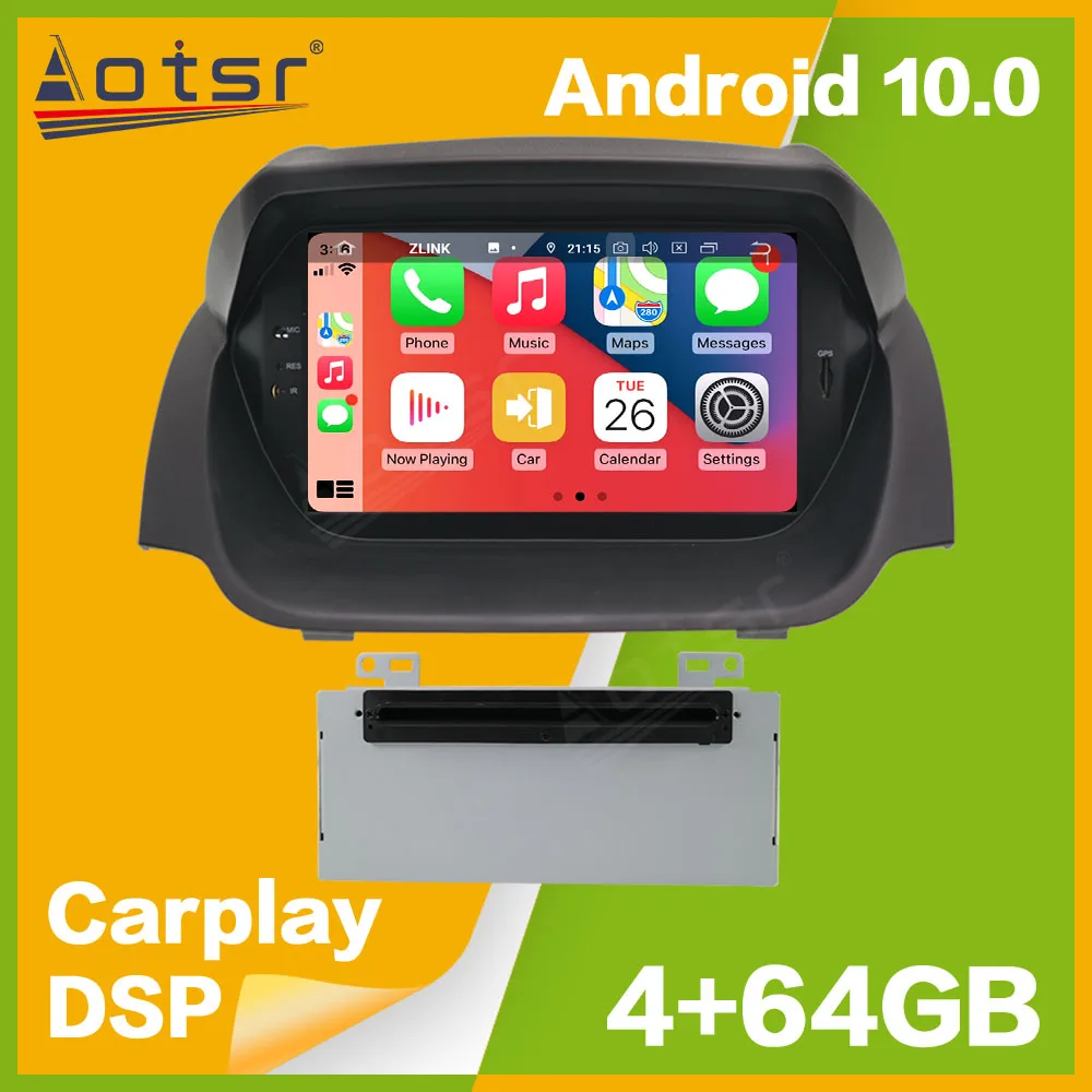 

Автомобильный плеер 2DIN Android 10 PX5/PX6, GPS-навигатор для Ford Fiesta 2013-2016, автомагнитола, стерео, мультимедийный плеер, головное устройство Carplay