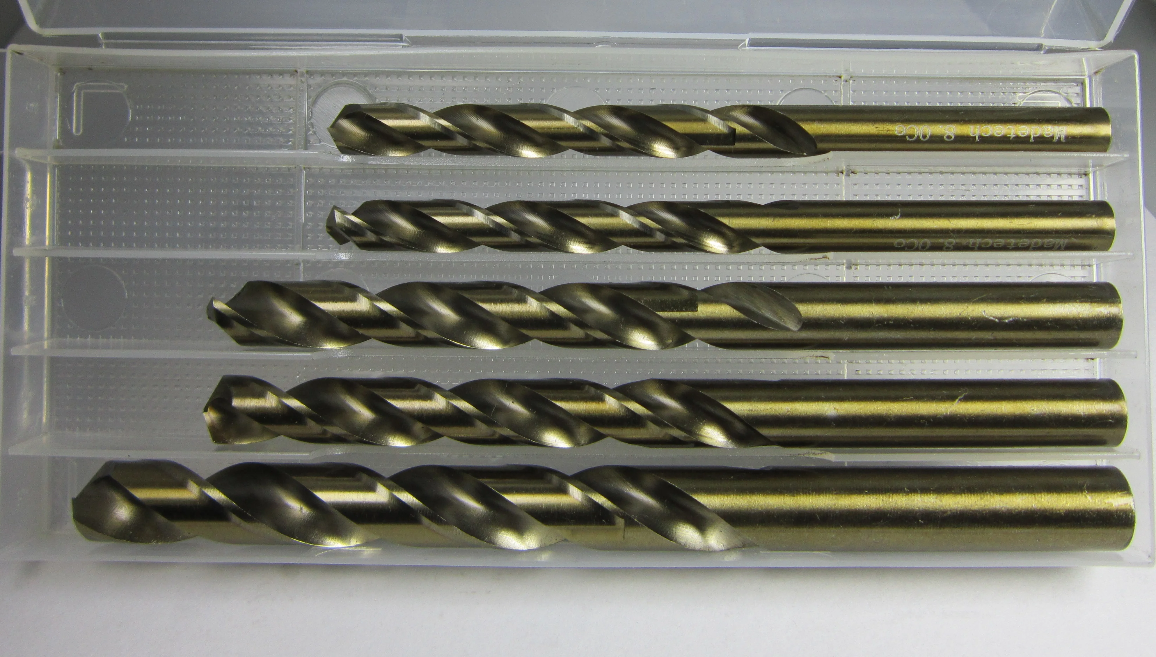 

5 шт. HSS-CO M35 кобальтовые сверла Ø 4 мм 5 мм 6 мм 8 мм 10 мм 12 мм высокоскоростные стальные сверла с отверстием для твердого металла