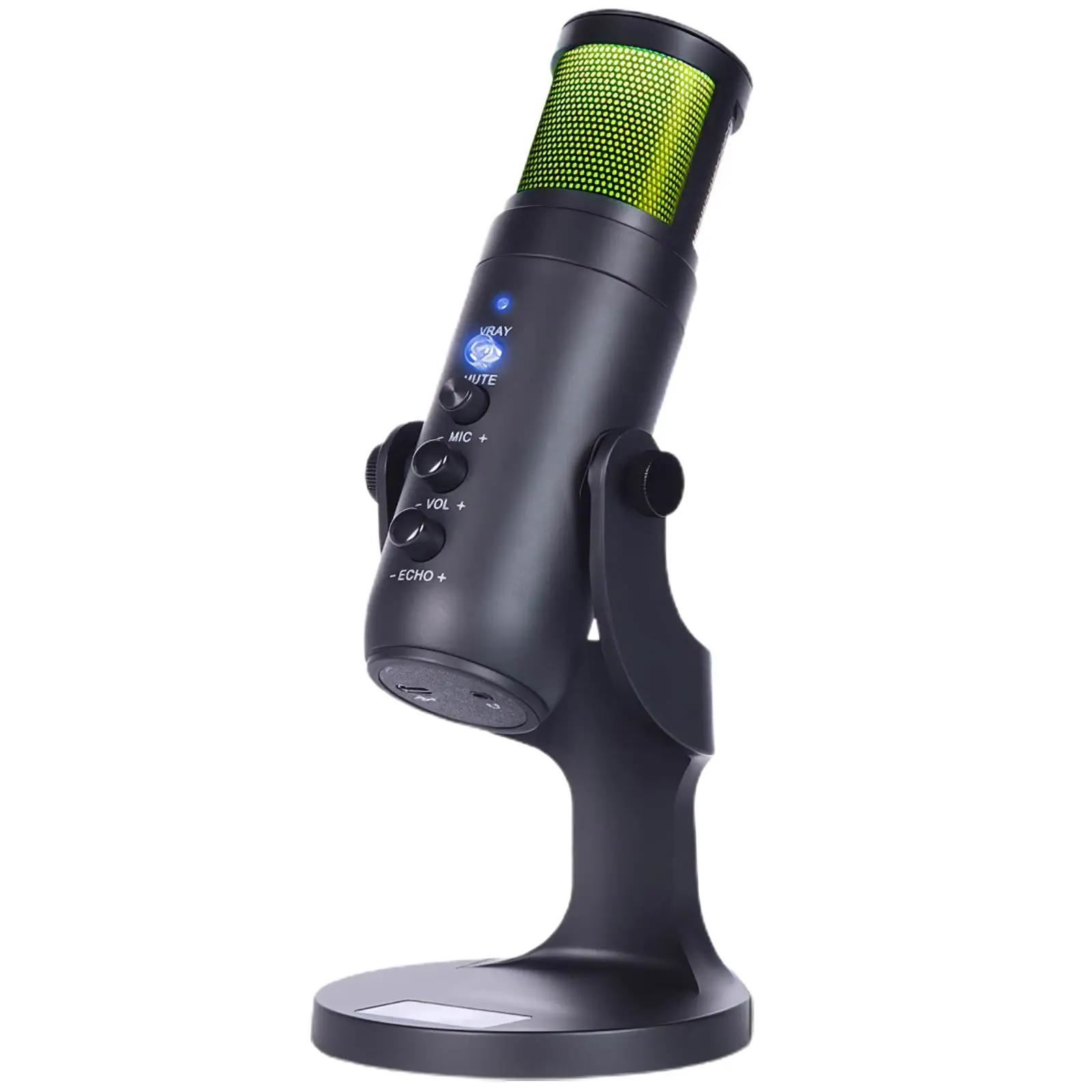 Lights Condenser Microphone For PC PS4 PS5 Mac Studio Recording Vocals Voice RGB 3.5mm Type-C Microphone Colorful Dynamic
Lights Condenser Microphone For PC PS4 PS5 Mac Studio Recording Vocals Voice RGB 3.5mm Type-C Microphone Colorful Dynamic