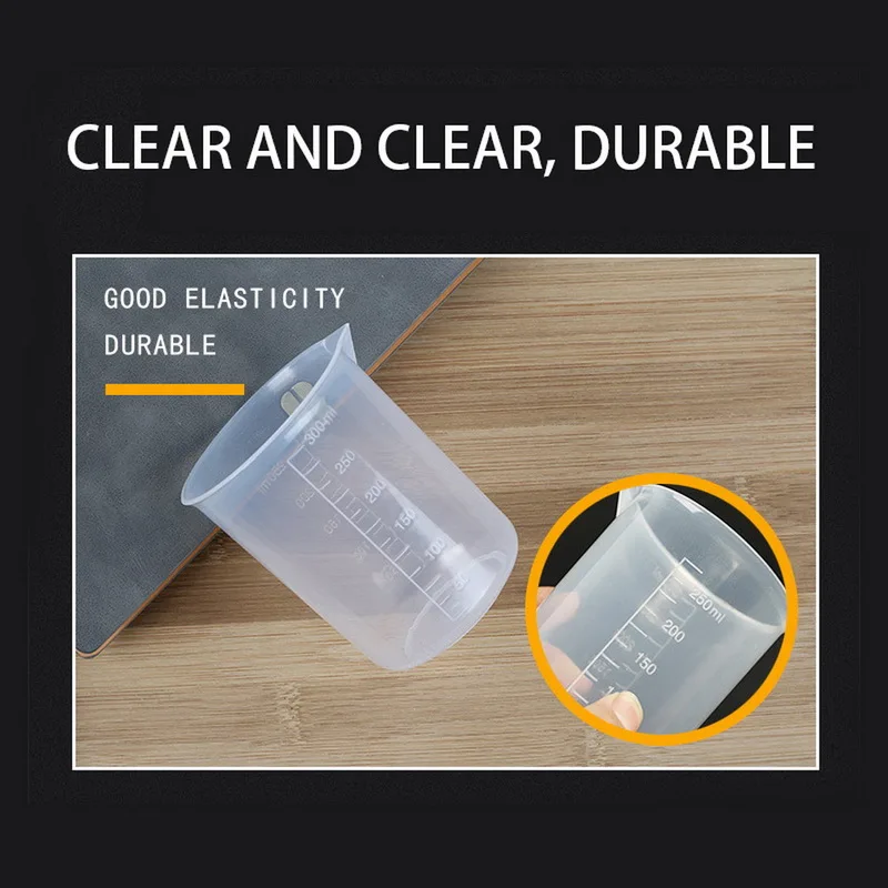 50/100/150/250/500/1000ml Premium Clear Plastic Graduated Measuring Cup Pour Spout Without Handle Kitchen Tool
50/100/150/250/500/1000ml Premium Clear Plastic Graduated Measuring Cup Pour Spout Without Handle Kitchen Tool