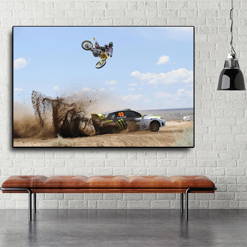 Canvas Posters Prints Dirt Bike Jump Sport Wall Art Painting Oil Decorative Picture Modern Living Room Home Decoration Artwork
Canvas Posters Prints Dirt Bike Jump Sport Wall Art Painting Oil Decorative Picture Modern Living Room Home Decoration Artwork