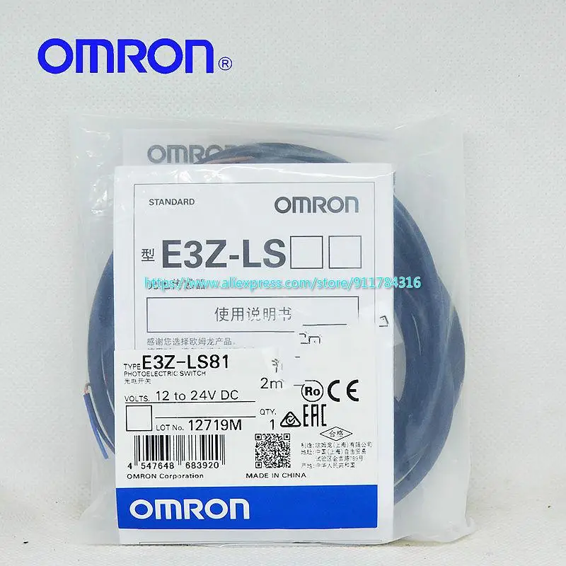 Новый Omron оригинальный фотоэлектрический E3Z-LS61 E3Z-LS63 E3Z-LS81 E3Z-L61 E3Z-L81 E3Z-G61 E3Z-G81 E2E-C04S12-WC-C1 E2E-C04S12-WC-B1
Новый Omron оригинальный фотоэлектрический E3Z-LS61 E3Z-LS63 E3Z-LS81 E3Z-L61 E3Z-L81 E3Z-G61 E3Z-G81 E2E-C04S12-WC-C1 E2E-C04S12-WC-B1