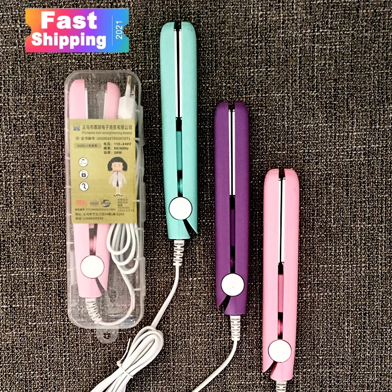 Curling Iron Mini Hair straightener Iron Ceramic Straightening Styling Tools Hair Curler Flat Iron Beard straightener
Curling Iron Mini Hair straightener Iron Ceramic Straightening Styling Tools Hair Curler Flat Iron Beard straightener