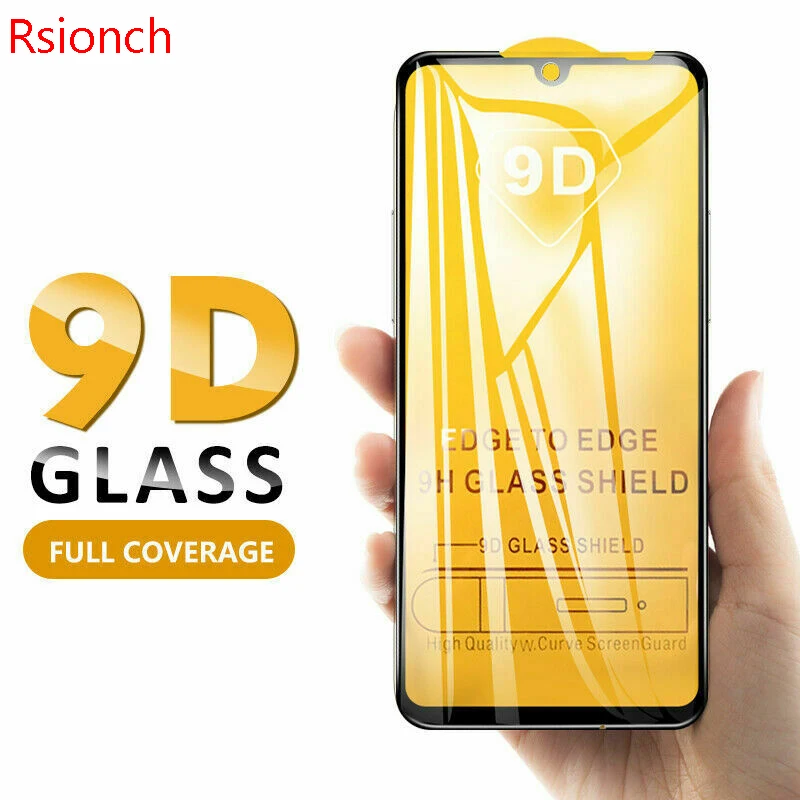 Закаленное стекло Rsionch 9D для Xiaomi Redmi Note 6 7 8 K20 Pro Защитное экрана Pocophone F1 защитная
