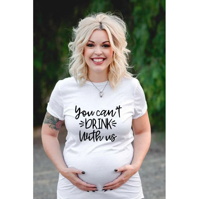 You Can't Drink with Us Pregnancy Funny Shirt Pregnancy Anouncement TShirt New Mom Cool Shirt Soft Tops Tee Shirts Wear
You Can't Drink with Us Pregnancy Funny Shirt Pregnancy Anouncement TShirt New Mom Cool Shirt Soft Tops Tee Shirts Wear