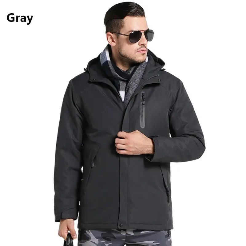 2021 New Men Winter Thick USB Heating Cotton Jacket Outdoor Waterproof Windbreaker Coats
2021 New Men Winter Thick USB Heating Cotton Jacket Outdoor Waterproof Windbreaker Coats