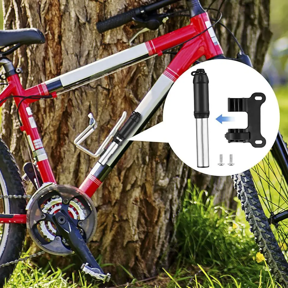 Alloy Mini Bicycle Pump Portable Air Pump Mountain Bike Air Pump Mtb Accesorios Schrader Presta Valve 100 Psi
Alloy Mini Bicycle Pump Portable Air Pump Mountain Bike Air Pump Mtb Accesorios Schrader Presta Valve 100 Psi