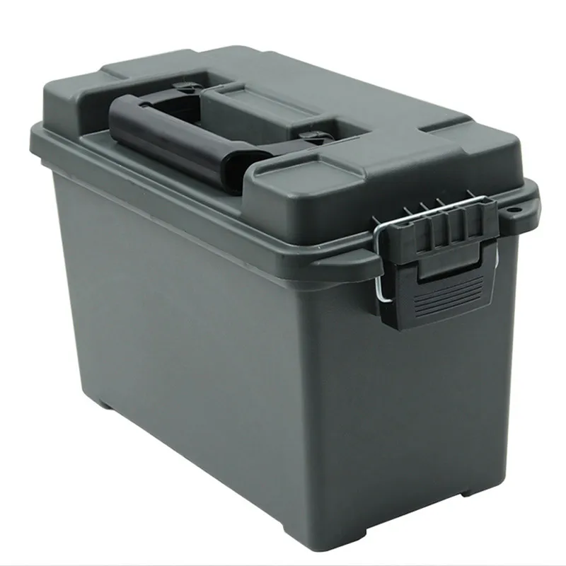 Portable Plastic Ammo Box Military Style Storage Bullet Box Lightweight Moisture-proof Dry Storage Case Tool Box
Portable Plastic Ammo Box Military Style Storage Bullet Box Lightweight Moisture-proof Dry Storage Case Tool Box