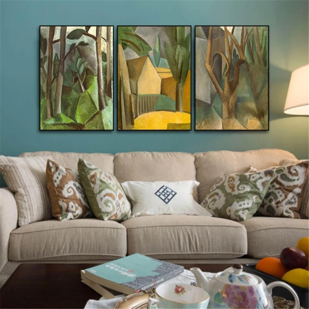 Green trees Abstract Oil Paintings 3 pieces Canvas Modern Oil Painting For Living Room Decoration 100% Handpainted No Framed
Green trees Abstract Oil Paintings 3 pieces Canvas Modern Oil Painting For Living Room Decoration 100% Handpainted No Framed