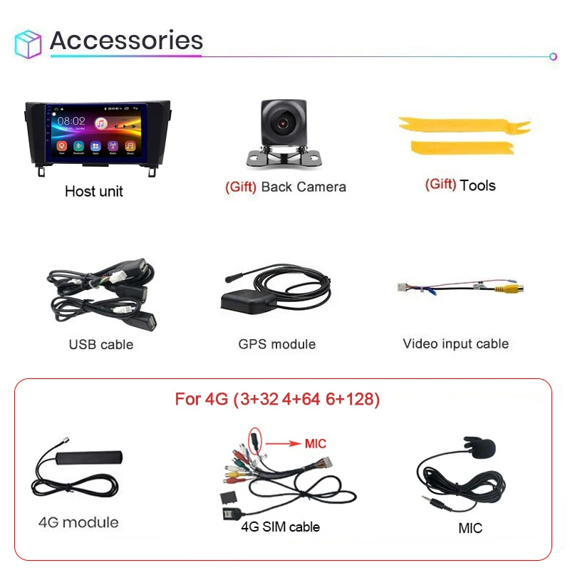 COHO For NISSAN X-TRAIL/Qashiqai 2014 Qashiqai Android 10.0 8-Core 6+128G Navigation Radio coche Stereo receiver
COHO For NISSAN X-TRAIL/Qashiqai 2014 Qashiqai Android 10.0 8-Core 6+128G Navigation Radio coche Stereo receiver