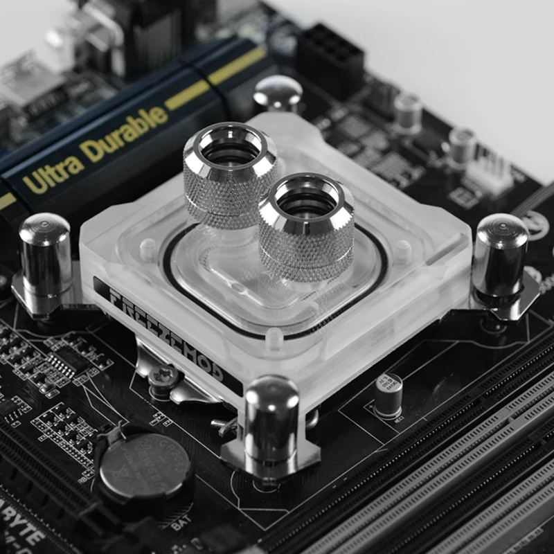 FREEZEMOD PK5E Computer CPU Water Cooling Block for IN-TE-L LGA 1151 115X 2011 5V 3Pin RGB Light Copper Base Plate
FREEZEMOD PK5E Computer CPU Water Cooling Block for IN-TE-L LGA 1151 115X 2011 5V 3Pin RGB Light Copper Base Plate