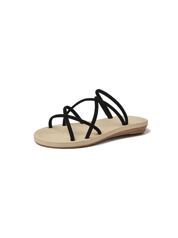 2021 New Fashion Summer Comfortable Roman Shoes Flat Foot Outdoor All-match Casual Beach Sandals 
2021 New Fashion Summer Comfortable Roman Shoes Flat Foot Outdoor All-match Casual Beach Sandals