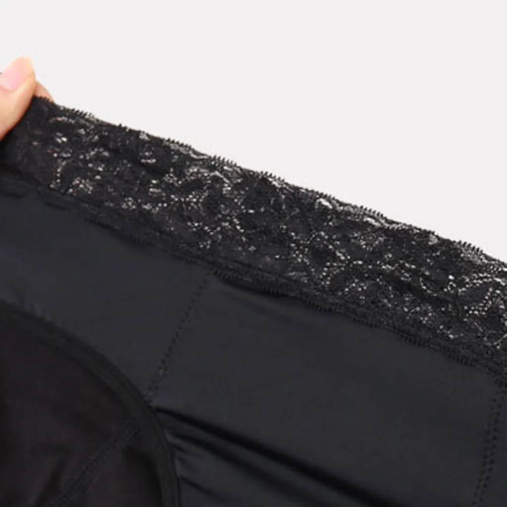 Leak Proof Menstrual Period Panties Women Underwear Physiological Pants Sexy Solid Color Lace Waterproof Women Period Underwear
Leak Proof Menstrual Period Panties Women Underwear Physiological Pants Sexy Solid Color Lace Waterproof Women Period Underwear