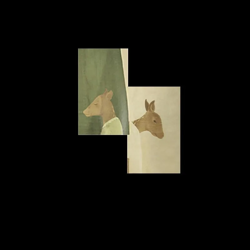1PCS Cartoon Deer head heat transfer Iron on Patches For DIY Heat Transfer Clothes T-shirt Thermal transfer stickers Decor
1PCS Cartoon Deer head heat transfer Iron on Patches For DIY Heat Transfer Clothes T-shirt Thermal transfer stickers Decor
