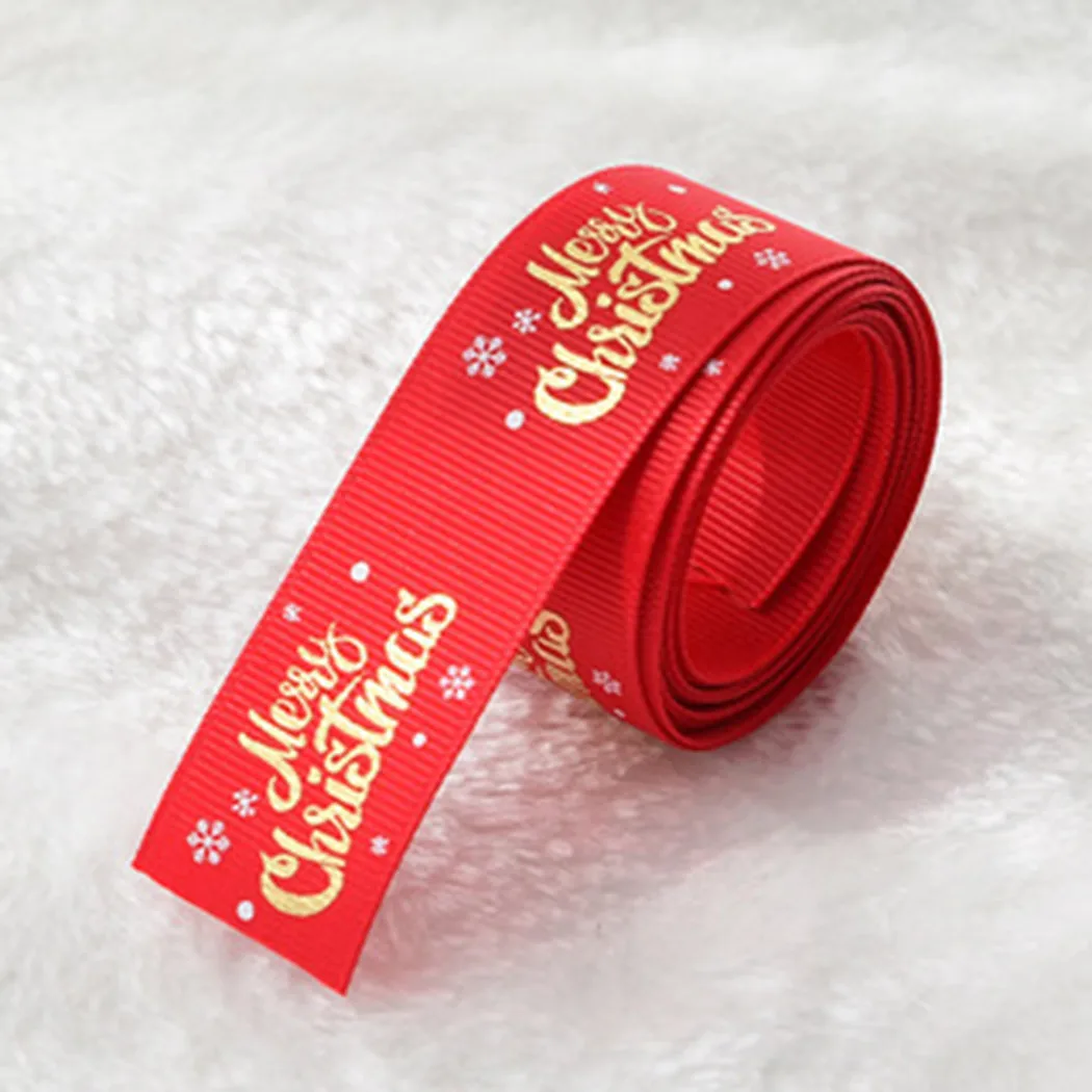 1Roll Christmas Ribbon Christmas Ribbon With Snowflake Tree Pattern For Crafts Cake Christmas Navidad Decorations
1Roll Christmas Ribbon Christmas Ribbon With Snowflake Tree Pattern For Crafts Cake Christmas Navidad Decorations