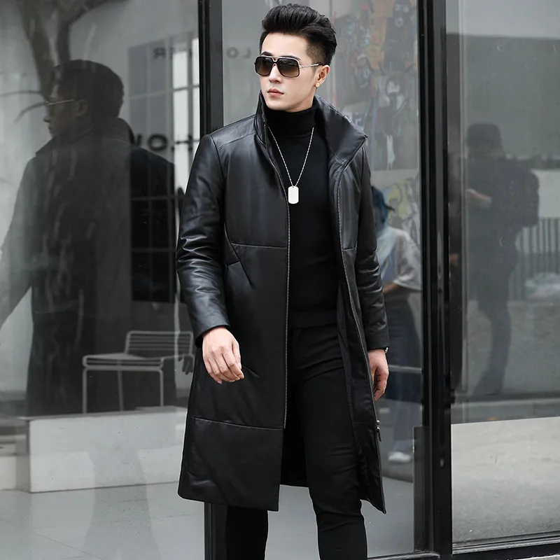 Leather Jacket Men Genuine Cow Leather Duck Down Winter Coat Men Long Jacket for Mens Clothes 2023 Jaqueta De Couro SY10N YY915
Leather Jacket Men Genuine Cow Leather Duck Down Winter Coat Men Long Jacket for Mens Clothes 2023 Jaqueta De Couro SY10N YY915