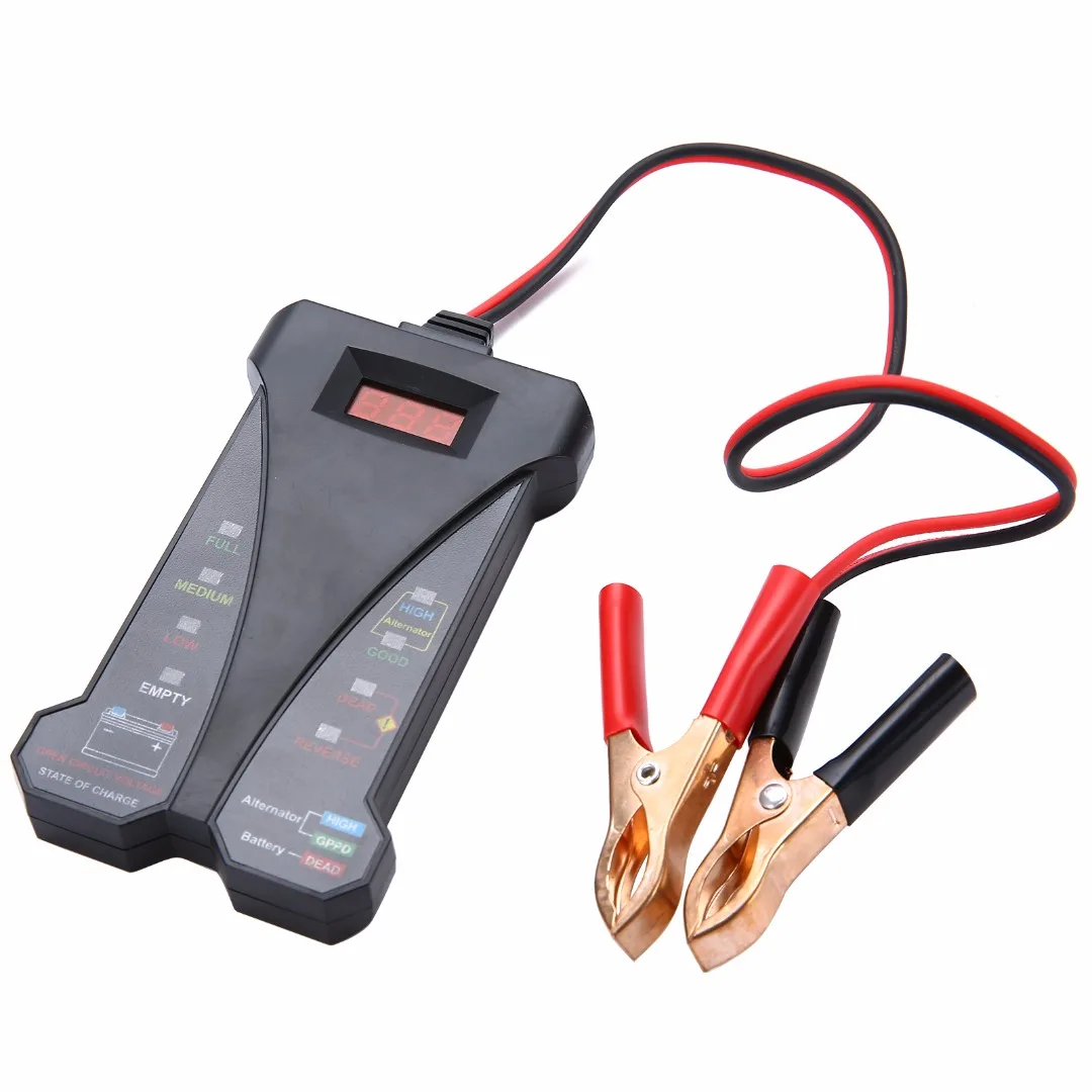 DC 12V Smart Digital Battery Tester Voltmeter Alternator Analyzer For Car Boat Black Battery Tester Voltmeter
DC 12V Smart Digital Battery Tester Voltmeter Alternator Analyzer For Car Boat Black Battery Tester Voltmeter