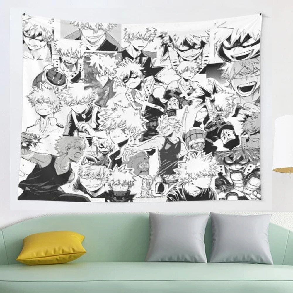 Настенный Гобелен Katsuki Bakugo, астрологическое предсказание, покрывало 
Настенный Гобелен Katsuki Bakugo, астрологическое предсказание, покрывало