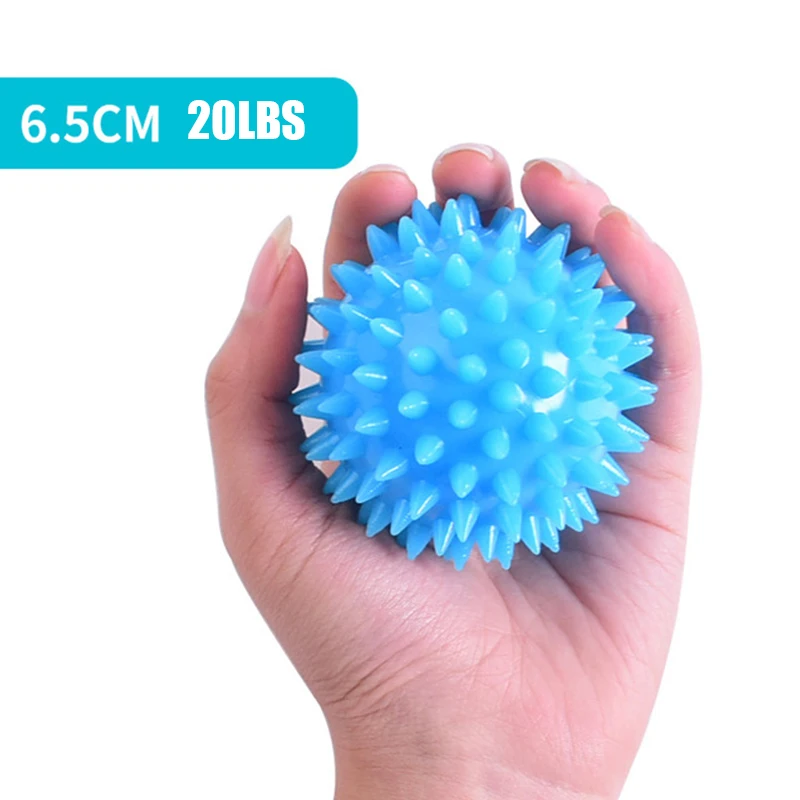 Fitness Massage Ball Soft Spike Ball Hand Strength Recovery Exercise Massage Ball Yoga Fitness Spiky Massager Relax muscles
Fitness Massage Ball Soft Spike Ball Hand Strength Recovery Exercise Massage Ball Yoga Fitness Spiky Massager Relax muscles