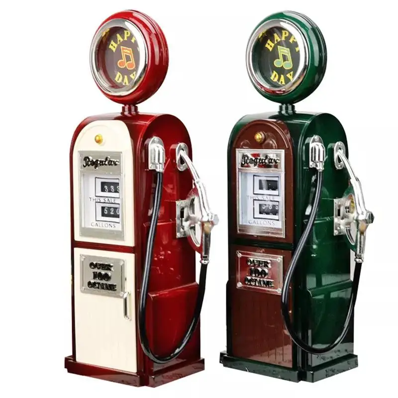 Gas Station Music Box Creative Vintage Music Box Melody Box Desktop Decoration for Bar Restaurant Home (Green/Red)
Gas Station Music Box Creative Vintage Music Box Melody Box Desktop Decoration for Bar Restaurant Home (Green/Red)
