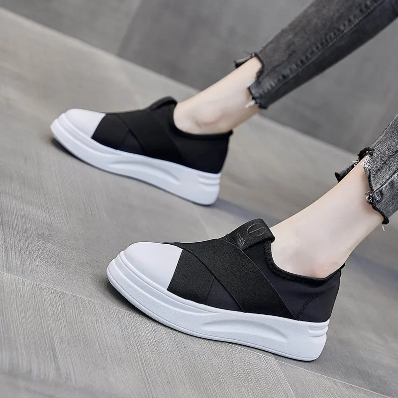 Leisure Women Vulcanized Shoes High Quality Women Sneakers Slip On Flats Shoes Woman Loafers Walking Flat Platform Shoes Woman
Leisure Women Vulcanized Shoes High Quality Women Sneakers Slip On Flats Shoes Woman Loafers Walking Flat Platform Shoes Woman