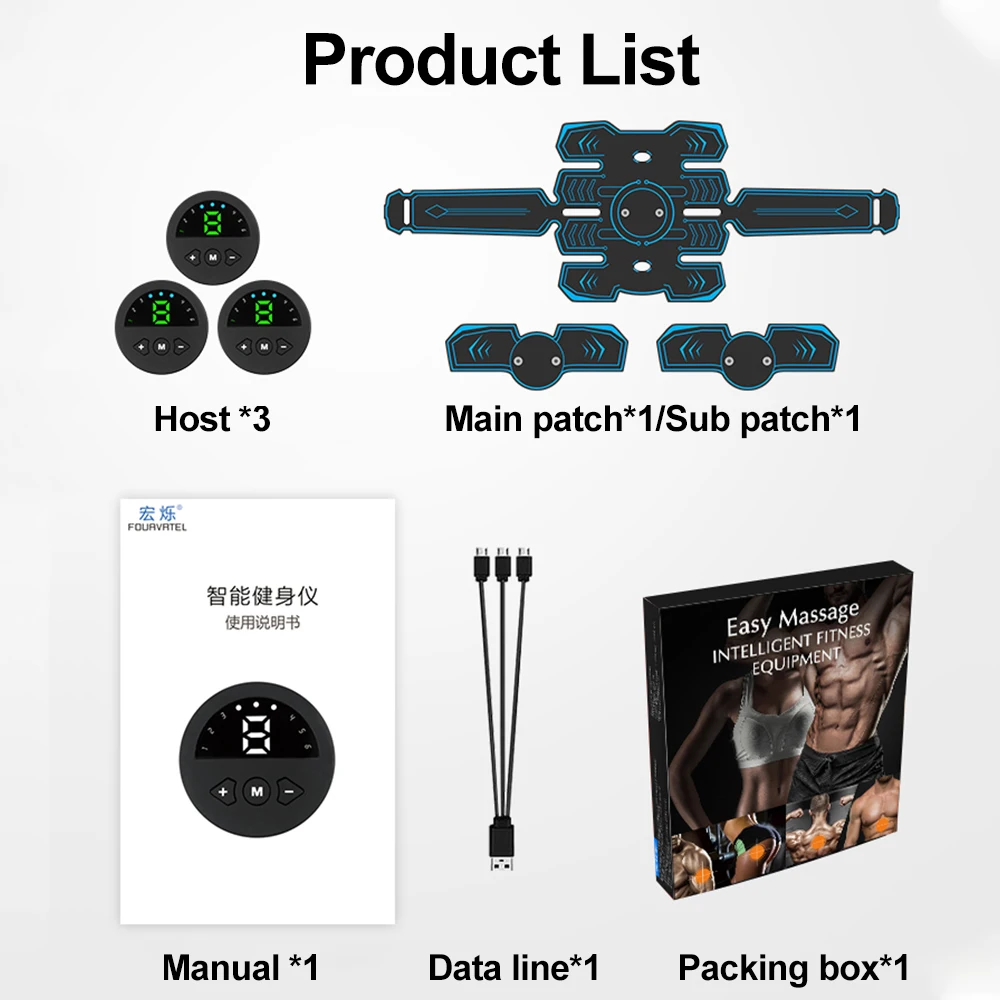 EMS Abdominal Muscle Stimulator Unisex Fitness Shaping Massager USB Fitness Waist Belt Abdominal Muscle Sticker Slimming Massage
EMS Abdominal Muscle Stimulator Unisex Fitness Shaping Massager USB Fitness Waist Belt Abdominal Muscle Sticker Slimming Massage