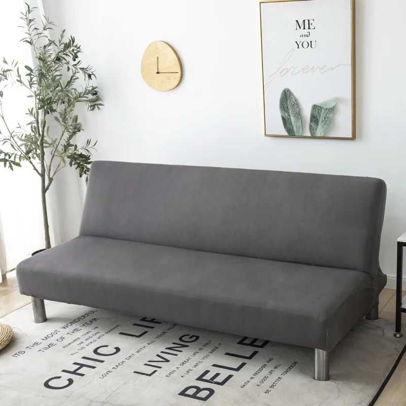 Solid Color Without Armrest Sofa Bed Cover Elastic Stretch Foldding Couch Covers Removable Washable Slipcover Living Home Hotel
Solid Color Without Armrest Sofa Bed Cover Elastic Stretch Foldding Couch Covers Removable Washable Slipcover Living Home Hotel