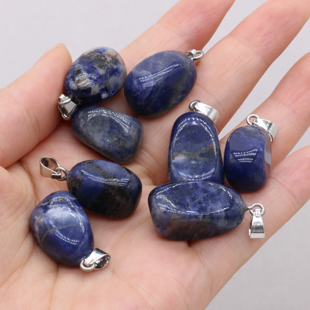 Fine Natural Stone Pendants Polished Lapis Lazuli Crystal for Fashion Jewelry Making DIY Women Necklace Earring Accessories
Fine Natural Stone Pendants Polished Lapis Lazuli Crystal for Fashion Jewelry Making DIY Women Necklace Earring Accessories