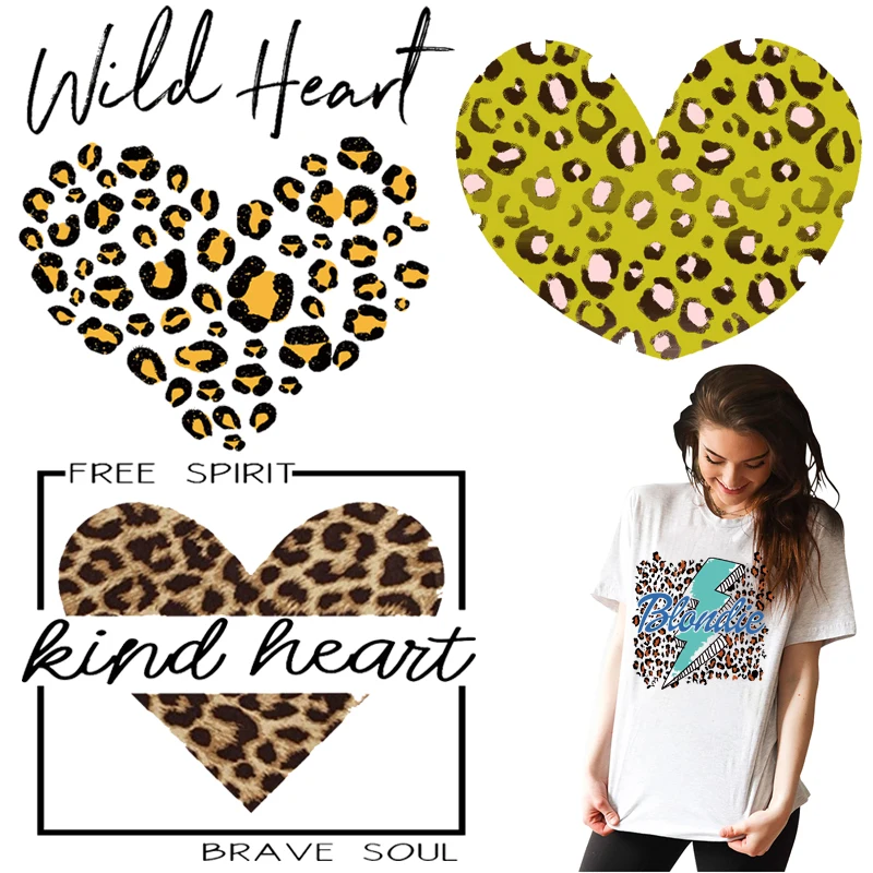 Fashion Letter Leopard Heart Patches Thermal Sticker on Clothes Iron-on Transfers for Clothing Thermoadhesive Patch Diy Applique
Fashion Letter Leopard Heart Patches Thermal Sticker on Clothes Iron-on Transfers for Clothing Thermoadhesive Patch Diy Applique