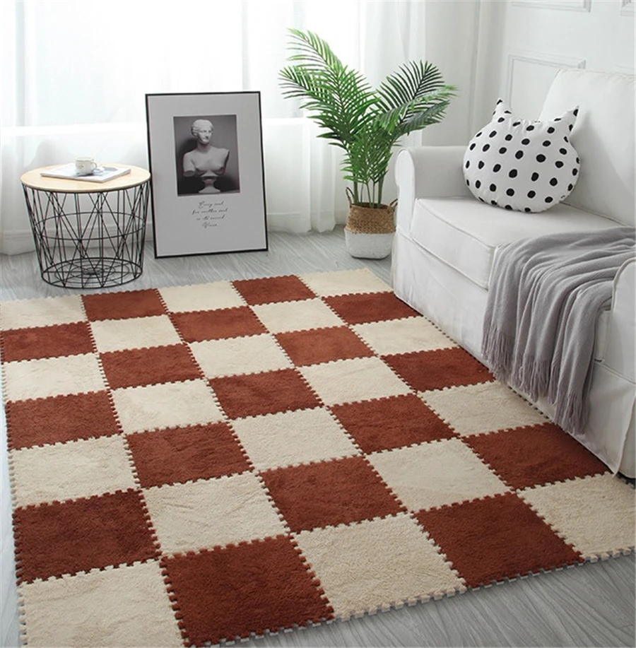 30*30*1.5cm Thickening Living Room bedroom Children Kids Soft Carpet Magic Patchwork Jigsaw Splice Heads Baby Climbing Mat 1pcs 
30*30*1.5cm Thickening Living Room bedroom Children Kids Soft Carpet Magic Patchwork Jigsaw Splice Heads Baby Climbing Mat 1pcs