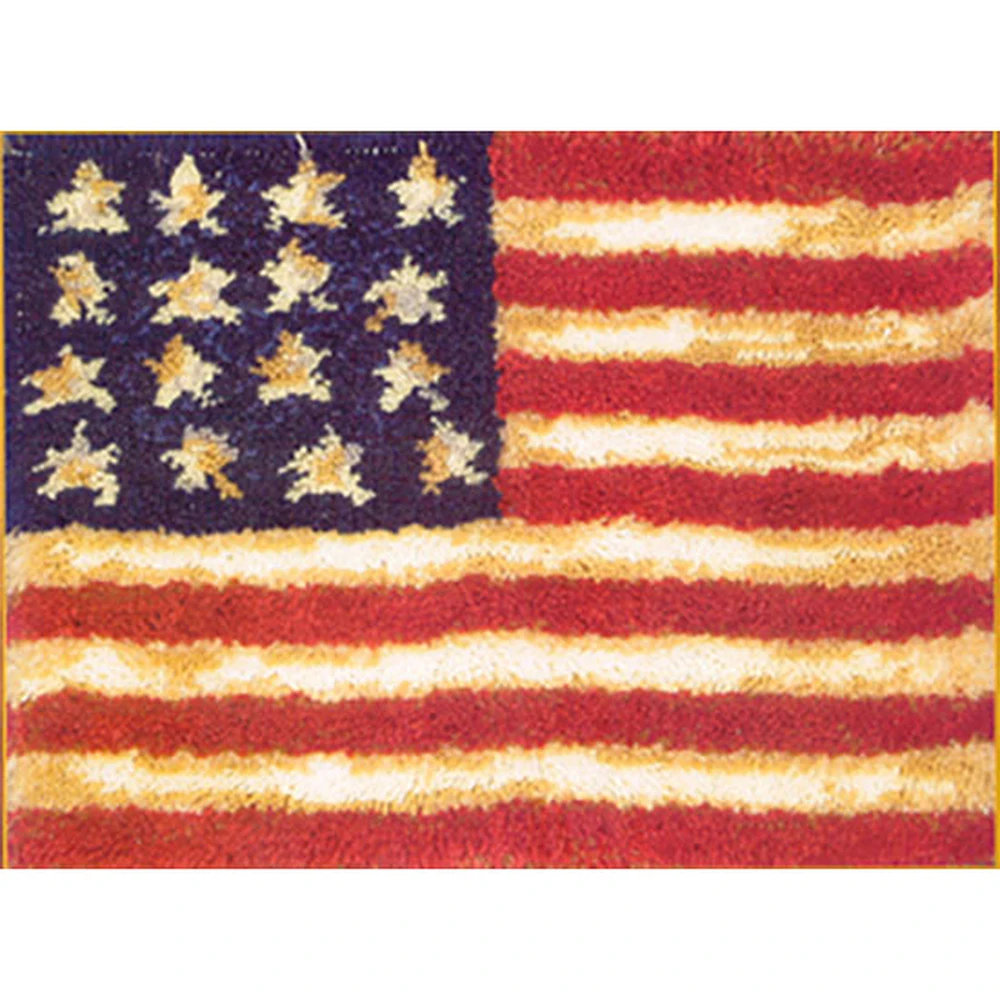 DIY Carpet Latch hook rug kits with Pre-Printed Patter Flag Carpet embroidery Home decoration Foamiran for needlework Tapestry
DIY Carpet Latch hook rug kits with Pre-Printed Patter Flag Carpet embroidery Home decoration Foamiran for needlework Tapestry