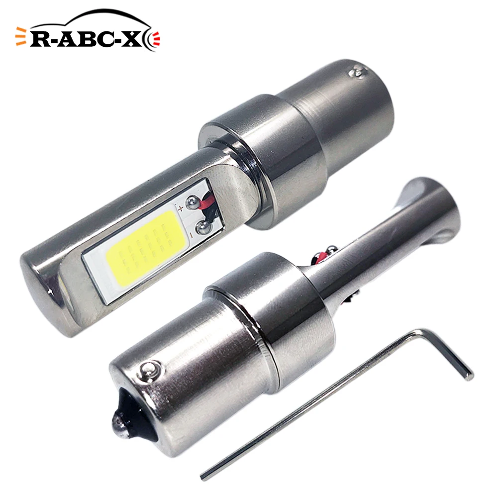 RUIANDSION 2 Pcs COB 80W BAU15S PY21W C1500 Car Tail Light Auto Turn Signal Lamp 10V-30V 12V 24V 6000K 3000K White Yellow 800Lm
RUIANDSION 2 Pcs COB 80W BAU15S PY21W C1500 Car Tail Light Auto Turn Signal Lamp 10V-30V 12V 24V 6000K 3000K White Yellow 800Lm