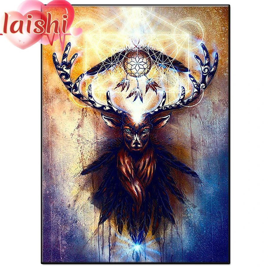 Diamond Mosaic Fantasy animal art, deer 5D Diy Diamond Painting Full Drill Round Diamond Embroidery Cross Stitch Home Decor Art
Diamond Mosaic Fantasy animal art, deer 5D Diy Diamond Painting Full Drill Round Diamond Embroidery Cross Stitch Home Decor Art