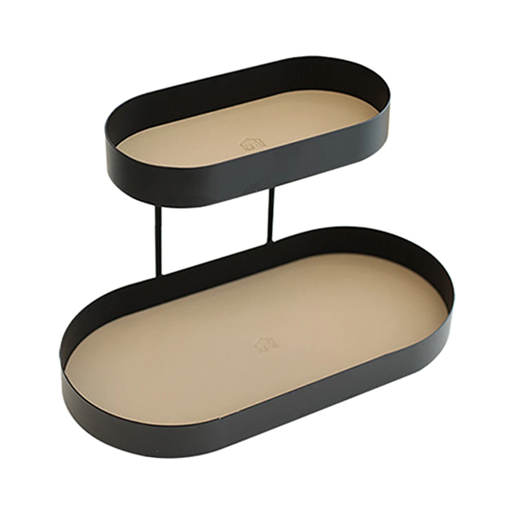 Storage Rack Double Layer Snack Perfume Storage Hallway Countertop Decor
Storage Rack Double Layer Snack Perfume Storage Hallway Countertop Decor