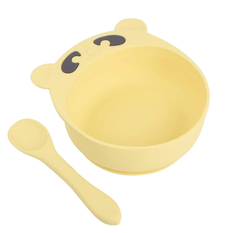 2 Pcs Baby Training Feeding Food Bowl Spoon Set Anti Slip Silicone Suction Dinner Plate Dish Scoops BPA-Free Toddlers Tableware
2 Pcs Baby Training Feeding Food Bowl Spoon Set Anti Slip Silicone Suction Dinner Plate Dish Scoops BPA-Free Toddlers Tableware