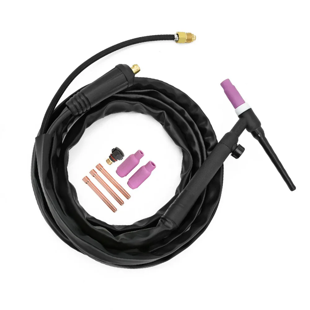 4M WP-26V Welding Gun TIG Torch Welding Air Cooled TIG Welding Gun For MIG200 MIG250 HBM2280 3 / 8G Connector
4M WP-26V Welding Gun TIG Torch Welding Air Cooled TIG Welding Gun For MIG200 MIG250 HBM2280 3 / 8G Connector