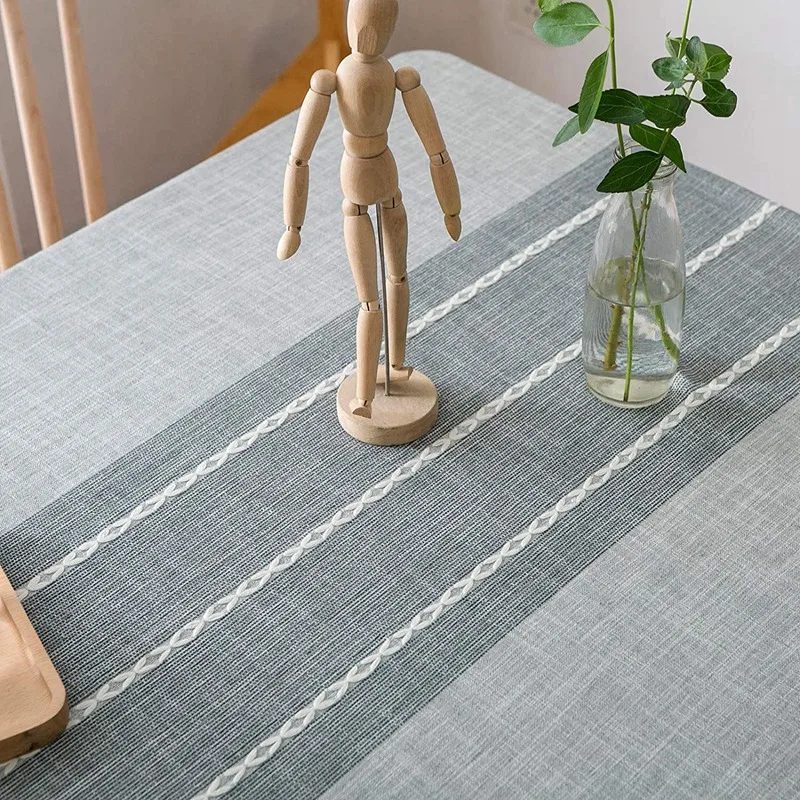 Rectangular Tablecloth 140X200cm Polyester Fiber Table Cloth with Tassel Edge Dust-Proof Washable Dining(Grey)
Rectangular Tablecloth 140X200cm Polyester Fiber Table Cloth with Tassel Edge Dust-Proof Washable Dining(Grey)