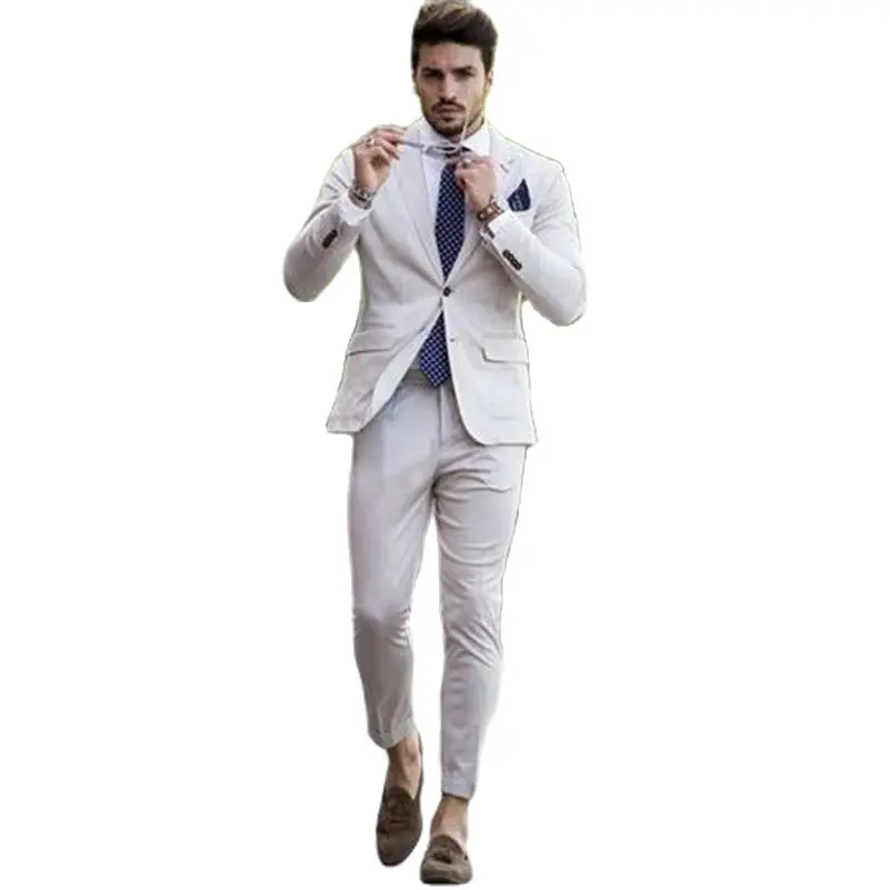Three Pieces Men Suits Custom Made Wedding Men Suit Biege Groom Tuxedos Bridegroom Suits Custom Made (jacket+pants)
Three Pieces Men Suits Custom Made Wedding Men Suit Biege Groom Tuxedos Bridegroom Suits Custom Made (jacket+pants)